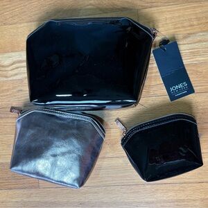 Jones New York Signature 3-Piece Cosmetic Bag Set